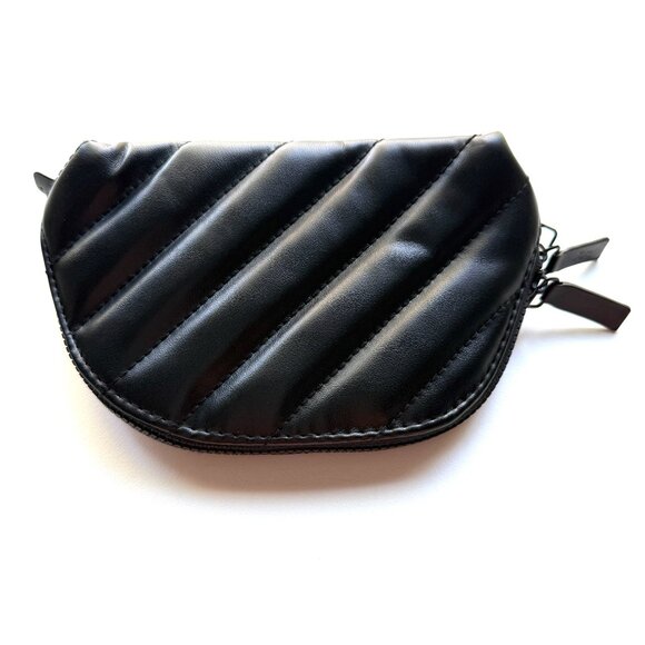 3583  YSL MAKEUP BAG MAKEUP POUCH COSMETICS BAG VEGAN LEATHER - Picture 1 of 7